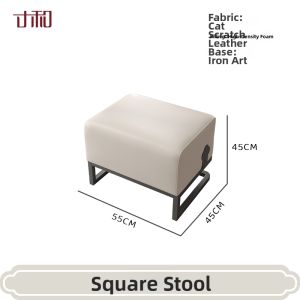 Reception Negotiation Table and Chairs Hotel Lobby Office Business Lounge Sofa Iron Art Rock Plate
