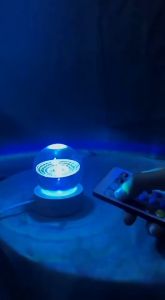 Crystal Ball 3D Night Light Usb Remote Control Bedroom Atmosphere Light Creative Gift Night Light