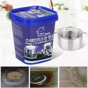 ALAT PEMBERSIH COOKWARE DAN OVEN / Korean Style Cleaner Beauty Oven And Cookware Cleaner / Krim Pembersih penghilang kotoran kerak teflon Stainless Steel wajan Panci Noda Gosong hangus di penggorengan bekas lemak