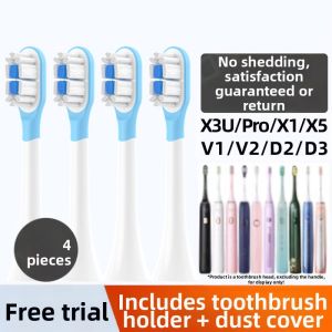 Electric Toothbrush Head Cat Claw Brush Replacement for SOOCAS D3S/X3S/X3U/D5/V2V5 Deep Cleaning Adult Hardness Grade Normal Size