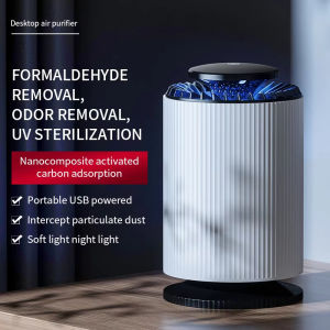 New Desktop Air Purifier Indoor Household Formaldehyde And Smoke Removal Purifier Fresh Air Deodorization Negative Ion Purifier