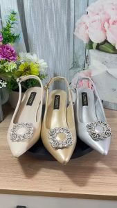 รองเท้าคัทชูหัวแหลมรัดส้น K555-10 D1