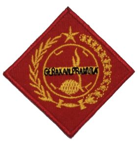 BORDIR BADGE PATCH EMBLEM ATRIBUT PRAMUKA KITRI TUNAS