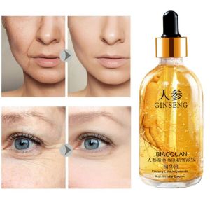 Ready stock original ginseng anti kedut serum peptide niacinamide ginseng essence water anti wrinkle hydrating skincare100ml人参精华液烟酰胺