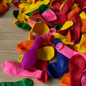 Bóng bay nhỏ bóng nước 200/500 quả chất liệu cao su dày nhiều màu