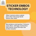 Stiker Kopassus Komando Timbul Waterproof Asli Motor 1PCS AlFatih Army. 
