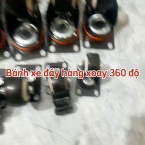 Bánh xe đẩy hàng chịu lực xoay 360 độ loại đẹp đủ kích thước tù 4cm-75cm ( giá 1 cái)