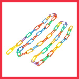 RANTAI PLASTIK (1METER) MAINAN PANJAT SUGARGLIDER & BURUNG || RANTAI PLASTIK AKSESORIS KANDANG