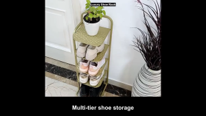 【Rainbow Culture】 Metal Shoe Rack / 4/5/6/7 Tier / Multi-Layer / Space Saving / Storage Organizer / Entryway