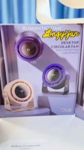 รุ่น Y-03พัดลมตั ้ งโต ๊ ะ USB ความเร ็ วปรับได ้ 100 ระดับการทํางานที ่ เงียบสงบแบตเตอรี ่ แบบชาร ์ จไฟได ้ การไหลเวียนกว ้ าง