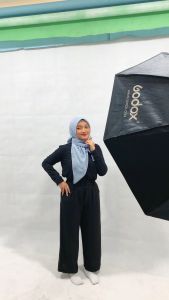 Hijab/Jilbab/Kerudung segiempat | Luxury square bahan premium Arabian Voile