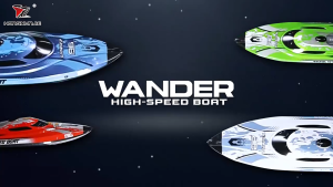 HJ820 mainan rc boat 2.4ghz full propo automatic flip LED lights kapal laut remote control