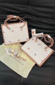 Túi Chính Hãng TTWN Bea.r Fulltag Túi Hãng Check Code Da Đầy Đủ Size 28cm (Auth Tuồn)