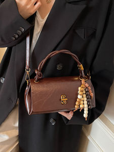 Fashionable Versatile Womens Handbag 2025 New Style Crossbody Bag Luxury Minimalist Soft PU Leather Korean Style Square Bag