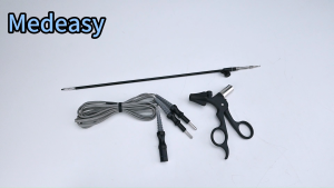 Laparoscopic Bipolar Coagulation Forceps With Cable Laparoscopic bipolar forceps