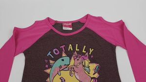 Baju Anak Perempuan Kaos Tangan Panjang Graziella Totally Awesome