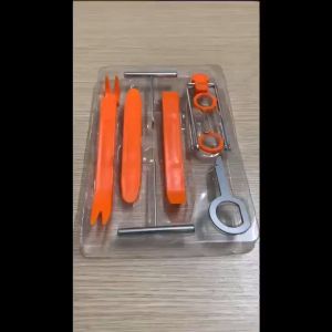 Bộ dụng cụ tháo lắp nội thất/đồ nhựa cho xe ô tô ( bộ 12 món )