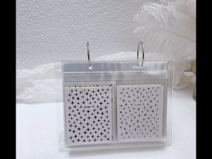 Acrylic Photocard Holder 68 Pockets Desktop Standing Photo Flip Album