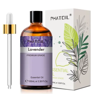 PHATOIL 100ML Eucalyptus Rose Essential Oils Lavender Indian Sandalwood Bergamot Cinnamon Lemongrass Essential Oils For Skin