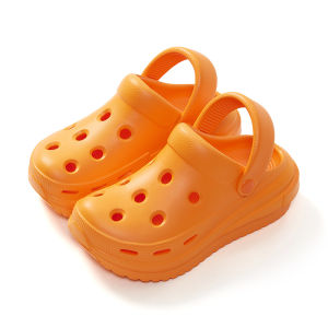 Mens Sports Clog Shoes Summer Outdoor Beach Wear Anti-Slip Increased Height Slippers Couple Home Comfortable EVA Material