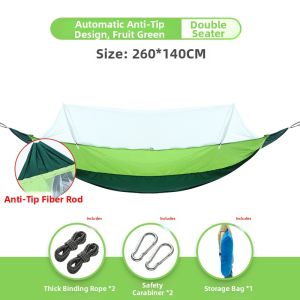 Quick Install Mosquito-Proof Hammock