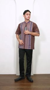 Baju Koko Pria Dewasa Putih Lengan Pendek (BONUS DUS) MOERBA Pinggiran 19D243519