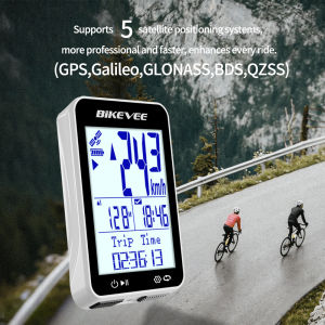 Outdoor Fitness Sports Cycling Computer Speedometer Odometer USB-C Rechargeable Wireless GPS Bicycle Computer Bike Accessories