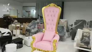 Queen Pedicure Spa Chair Manicure Pedicure Spa Massage Chair Hotel Lobby High Back King Throne Chairs