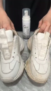 น้ำยาทำความสะอาดรองเท้า มีอย. น้ำยาซักรองเท้า SFS ฟรี แปรงขนม้า ผ้าไมโคร น้ำยาขัดรองเท้า ที่ทำความสะอาดรองเท้า ซักแห้งรองเท้า