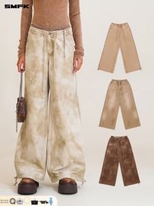SMFK | Wild Origin Handmade Tapered Cargo Work Pants with Ombre Fading