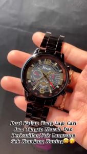 Jam Tangan Pria Asli Analog Kasual Bisnis Model Terbaru Gaya Sporty Import Kalender Aktif Stainless Steel Padat Berkualitas Jam Tangan Cowok Keren Simpel Tipis Aksesoris Arloji Watches Men Luxury COD SRD -J99