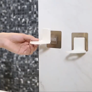 Hook Holder Gantungan Botol Sabun Shampo Skincare Tempel Dinding