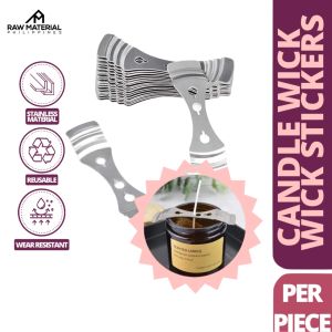 Candle Wick Holder / Wick stickers - Wick Centering Device Candle Making Tool Natural Candle Wick Fixed Candle Candle Wicks Holder Device DIY Handmade Candle Wicks Paraffin Wax Soy Wax Coconut Wax Candle Making Kit