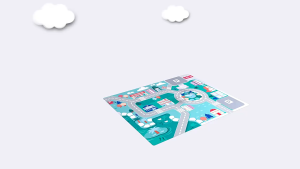 วางแผน ของขวัญเด็กคริสต์มาส ของขวัญคริสต์มาส ของเล่นไม้บล็อกตัวต่อภูมิทัศน์เมืองเหมาะสําหรับเด็กอายุมากกว่า 18 เดือน