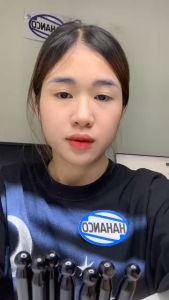 Cây gạch bạch huyết điện chẩn mát xa day ấn huyệt làm đẹp da bằng sừng đen - MH827B