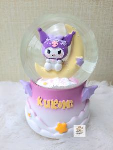 Kotak Musik Snowball Bola Kristal Salju Cute Waterball Lampu Snowglobe
