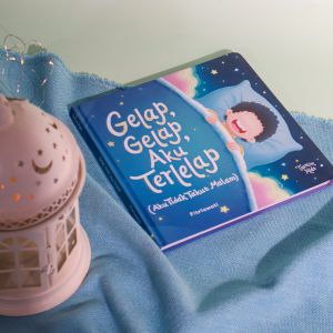 Boardbook Anak Balita | Gelap Gelap Aku Terlelap | Tasmeem Kids