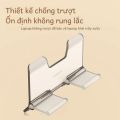 Hagibis Dọc Bàn Để Laptop MacBook Pro Air Trong Suốt Để Bàn Trọng Lực Giá Đỡ Laptop Hỗ Trợ Cho Bề Mặt Sách Máy Tính Bảng. 