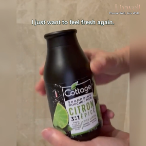 French Cottage Men Spicy Lemon 3-in-1 Perfumed Shower Gel 250ml | Refreshing Cleanse | Hair Face Body | SG Ready Stock