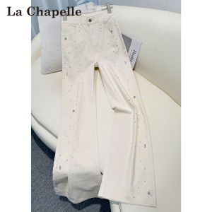La Chapelle | Star Studded Flared Denim Jeans