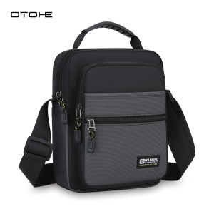 OTOHE Men Fashion Shoulder Bags Sling Chest Bag Cross Body Bags Messenger Bag Waterproof Cross Body Bag Large Capacity Sling Bags Simple Student Teenager Bag