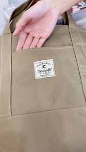 Tas Wanita Tote Bag Aesthetic resleting bisa buat totebag kuliah wanita kekinian bahan kanvas bisa custom untuk souvenir seminar dan tas ibu ibu pengajian