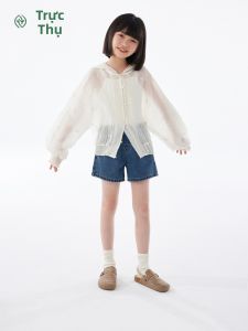 iplant | New Chinese Style Plant Fiber Tencel Hooded Slim Jacket