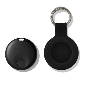 Wesolvet máy theo dõi thông minh-Hệ thống kép Apple tìm thấy tôi và Google tìm trung tâm fmn + gfn được chứng nhận với vỏ silicon tìm vị trí của tôi tương thích với các phím iPhone Android túi ví ắc quy xe kéo dài đến 1 năm chống mất