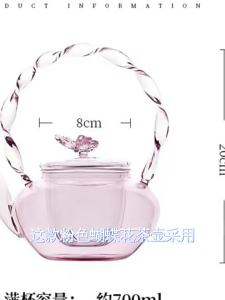 Heat Resistant Glass Teapot