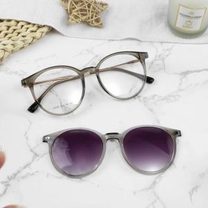 Viendo Kacamata Clip On Minus Pria Cowok Wanita Polarized Elastik TR90 Frame Photocromic Hitam UV400 Fashion AntiBlueray Silau Sinar Bluecromic Anti Radiasi Komputer HP Kaca Mata Optik