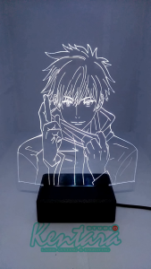 Lampu Tidur Led Akrilik Anime Jujutsu Kaisen Gojo Satoru