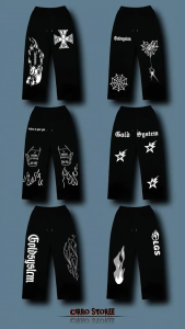 Celana Anak Skena Distro Metal Usia 3 -14 Tahun Celana Baggy Korean Style Pria dan Wanita