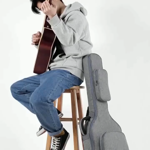 40/41 inch acoustic guitar bag 12mm cotton thickened waterproof Oxford cloth double shoulder straps