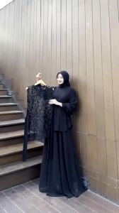 BISA COD - BEST SELLER SEINJA DRESS SILK CERUTY BABYDOLL!! BUSUI FRIENDLY SIZE M - XXL DRESS KONDANGAN DRESS PESTA DRESS BRIDESMAID DRESS WISUDA